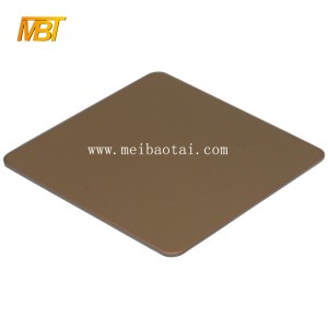 best quality hot sell  grade 304  sandblast mirror color pvd color coating stainless steel sheet