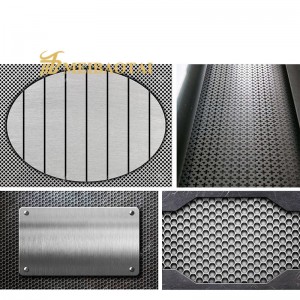 Stainless Steel Etched Sheet Pattern Can Be Customized