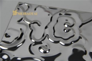 Black mirror  stamp  chemical coating stainless steel sheet