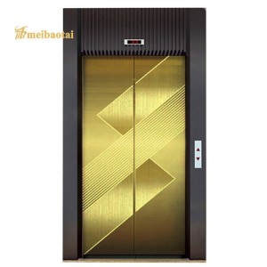 Hairline Mirror Polish Technology Golden Silver Design Elevator Lift Decoration Plate