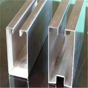 stainless steel channel shaped decorative sheet metal panels