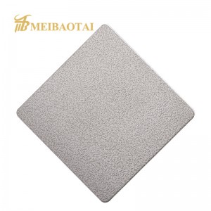 304 Emboss Stainless Steel Sheet for Washdown Operation Factory From China