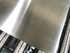Hot Sales Hairline Silver Finish Design Grade 201/304 Stainless Steel Decoration Sheet Four Feet 0.65mm Thickness