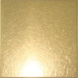 gold vibration stainless steel decorative sheet