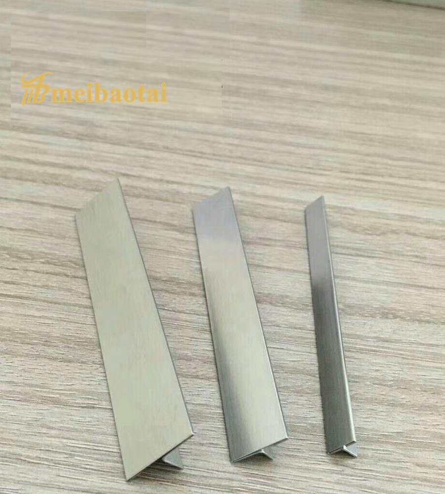 SS Trim PVD Golden Rose Black Color Coating Stainless Steel Strip Metal  Angle Wall Tile Profile Trim for Furniture - Foshan Meibaotai Stainless  Steel Products Co., Ltd.