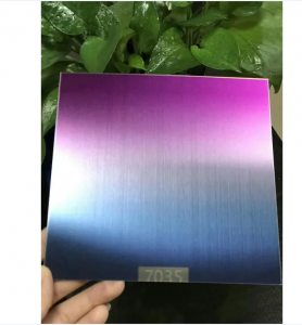 color sheet pvd color coating hairline finishi  stainless steel sheet