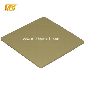 best quality hot sell  grade 304  sandblast mirror color pvd color coating stainless steel sheet