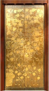 etched/mirror color /emboss  stainless steel sheet decoration elevator