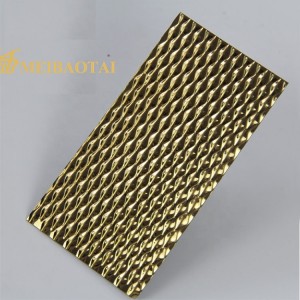 201 304 Stamped Stainless Steel Sheet for Interior Decoration