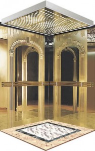 elevator stainless steel mirror color /etched stainless steel sheet