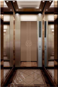 custom  stainless steel  sheet decorate elevator