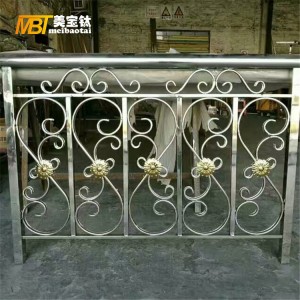 Morden interior or exterior stainless steel ss304 ss316 decorative Handrail/Balustrate Base Cover iron balcony railings design