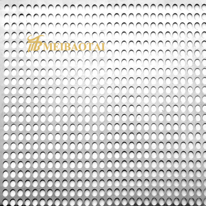 Hot Sell Grade 201 304 Perforated Sheet Stainless Steel Sheet For Decoration Featured Image