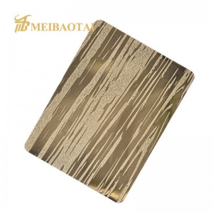 Prime Quality Film Lamination Stainless Steel for Decorative Wall Panels