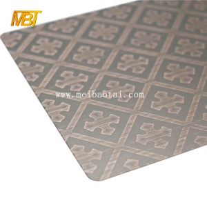 Color Stainless Steel Bronze Sheet  for outdoor