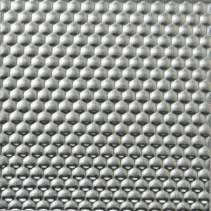 304 Embossed Decorative Stainless Steel Sheet for Washing Basin