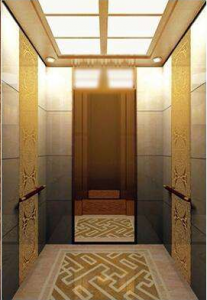 custom etched/emboss/mirror color stainless steel sheet decorate elevator plate