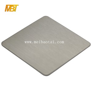 high  quality  HAIRLINE PVD COATING STAINLESS STEEL SHEET