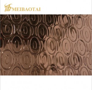 Hot Sell Decorative Stamped Stainless Steel Sheet Manufacturer in Construction Applications