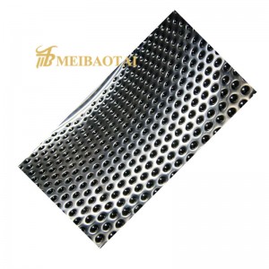Grade 201 304 Perforated Mesh Sheet with Film Protection