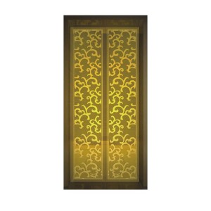 custom stainless steel sheet decorative elevator