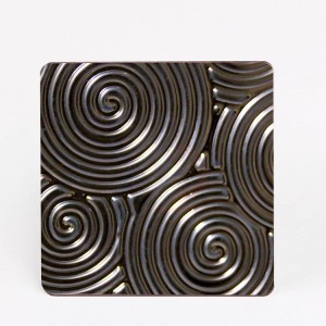 High Quality PVD Color Coating Stamped Design 1219x2438mm 0.65mm Stainless Steel Sheet for Wall Decorative Luxury Plate