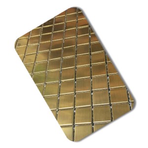 decorative gold stainless steel mosaic decorative stainless steel sheet