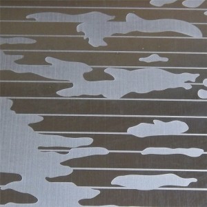 sliver etched stainless steel sheets
