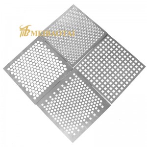 Building Materials Stainless Steel Perforated Metal Sheet Punched Metal Sheet