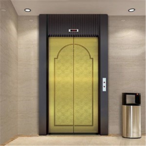 Elevator cabin decoration plate pvd gold color coating luxury decoration plate 0.95mm thickness grade 304 stainless steel plate