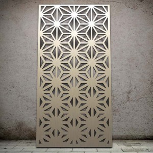 2021 New Design Aluminum Material interior Outdoor Decorative Partition Room Divider Partition