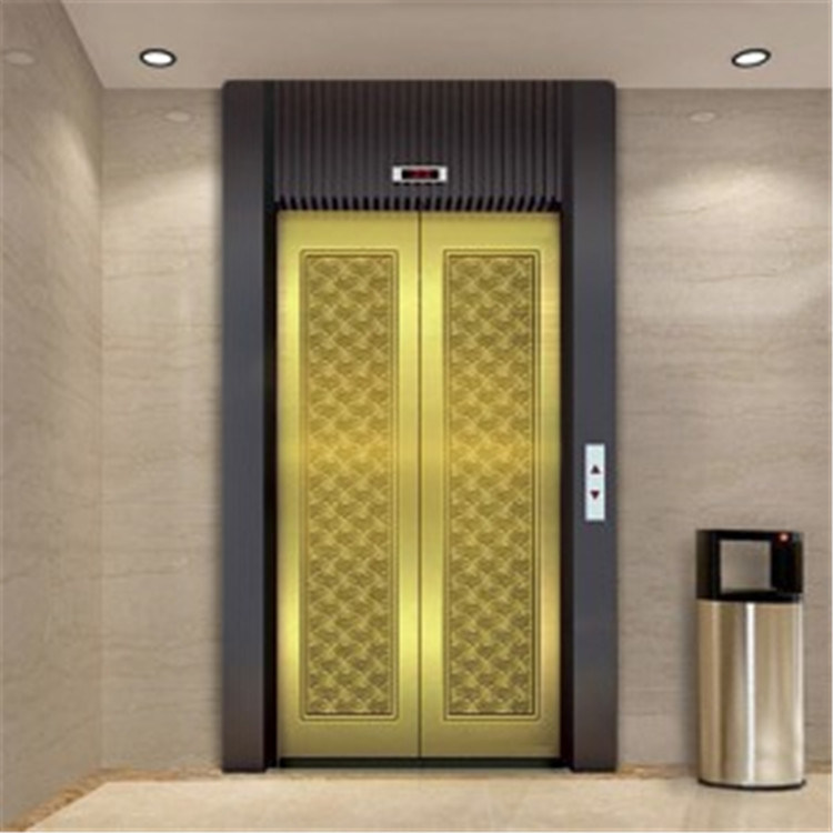 Gold Silver Color Coating Four Feet 0.65mm Thickness Grade 304 Stainless Steel Sheet Decoration Lift Elevator Sheet Featured Image