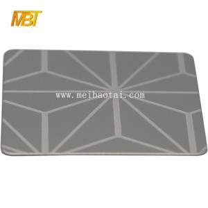 custom etched mirror color pvd color coating stainless steel sheet decorative plate