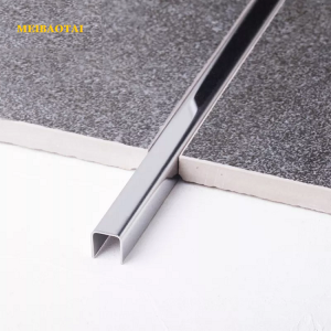 4*8ft 0.65mm U profile stainless steel color coating U tile trim decoration U profile