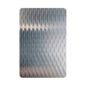 high quality  stamp mirror color stainless steel sheet