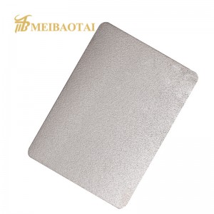 Grade 304 201 Embossed Decorative Stainless Steel Shopping Mall Decoration
