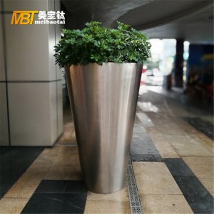 stainless steel sheet metal fabrication flower pot