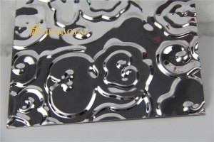Black Color Coating Mirror Polish Design Finish Grade 201/304 Stainless Steel Sheet for Decoration Wall Ceiling Sheet Four Feet