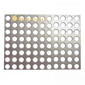 factory Stainless Steel Perforated Metal Mesh Punched Steel Sheet