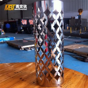 decorative laser cut screen divider stainless steel plate