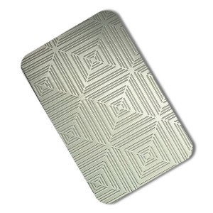 heart pattern embossed stainless steel sheet for elevator door panel