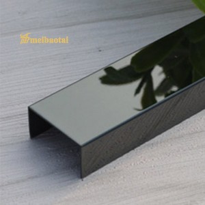 U Profile Stainless Steel Profile Tile Trim 304 Material