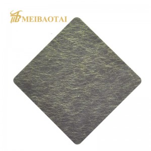 Stainless Steel Vibration Sheet for Interior Decorative Wall Panel