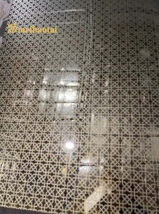 PVD Gold Mirror Elevator Etched Stainless Steel Sheet