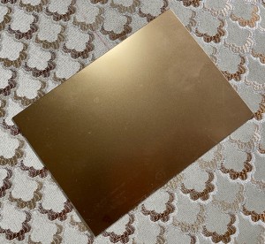 Best Quality Sandblast Stainless Steel Sheet Color in 201/304/430 Grade