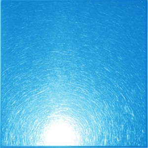 blue color stainless vibration decorative sheet