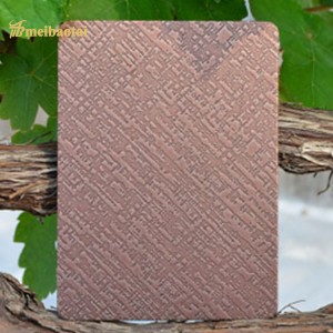 304 Antique Bronze Finished Stainless Steel Sheet Thickness 0.3mm-3.0mm