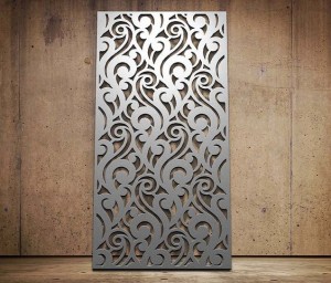 Custom  room divider  laser stainless steel sheet