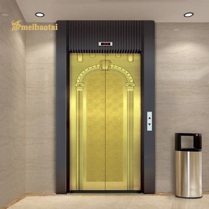 Elevator cabin decoration plate pvd gold color coating luxury decoration plate 0.95mm thickness grade 304 stainless steel plate