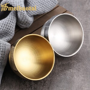 304 Stainless Steel Sake Cup Metal Cup